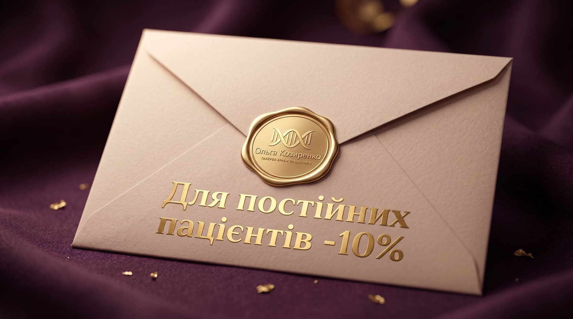Для постійних пацієнтів -10%